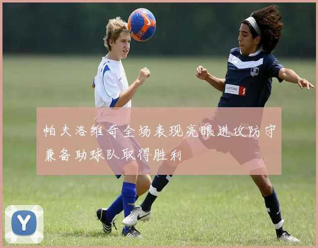 帕夫洛维奇全场表现亮眼进攻防守兼备助球队取得胜利