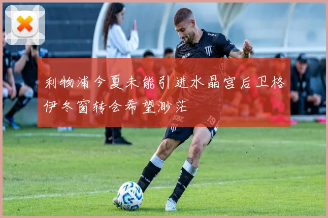 利物浦今夏未能引进水晶宫后卫格伊冬窗转会希望渺茫
